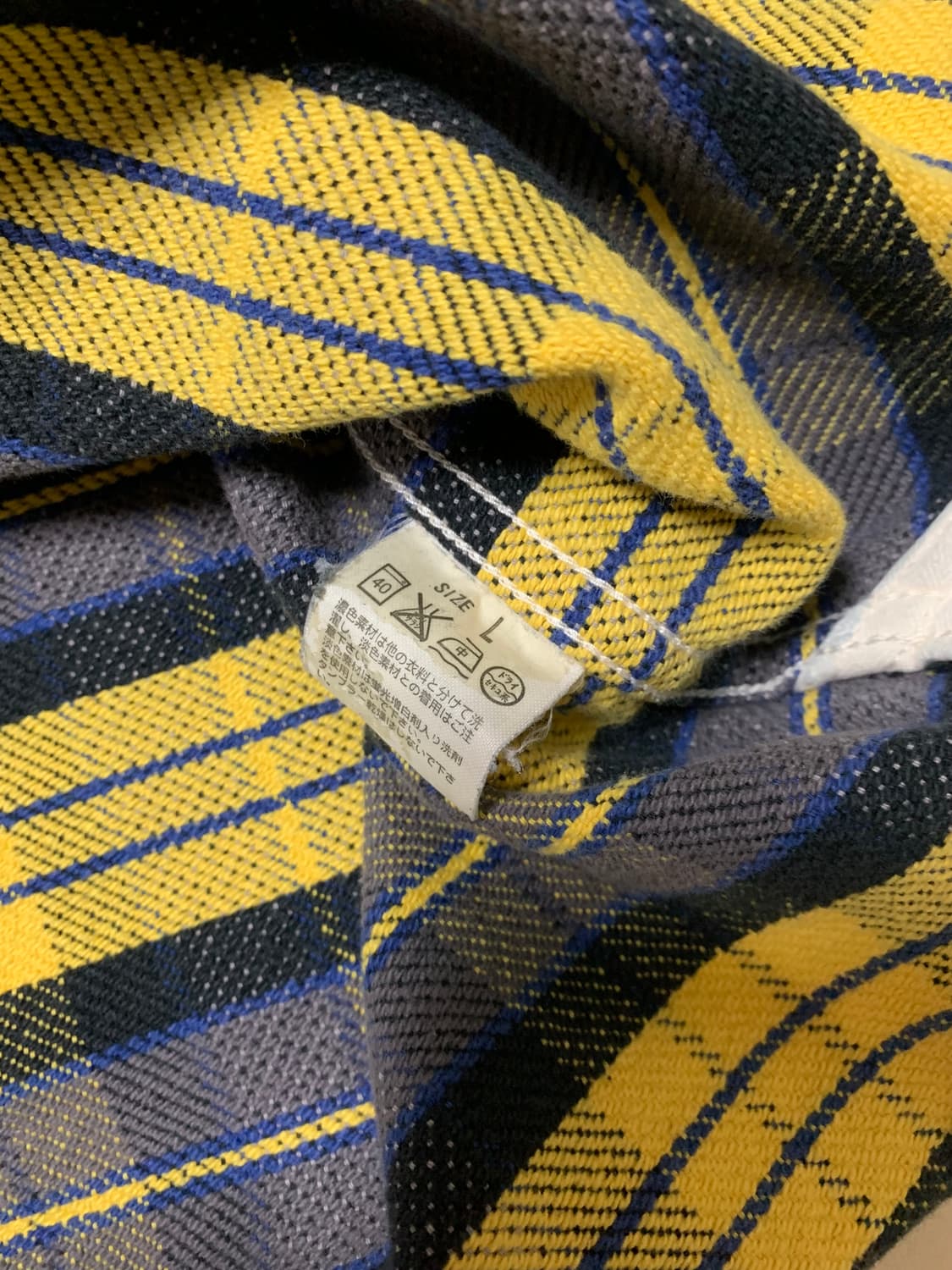 [L] 리바이스 키무라 파머스 타탄 체크 플란넬 셔츠 상품이미지5