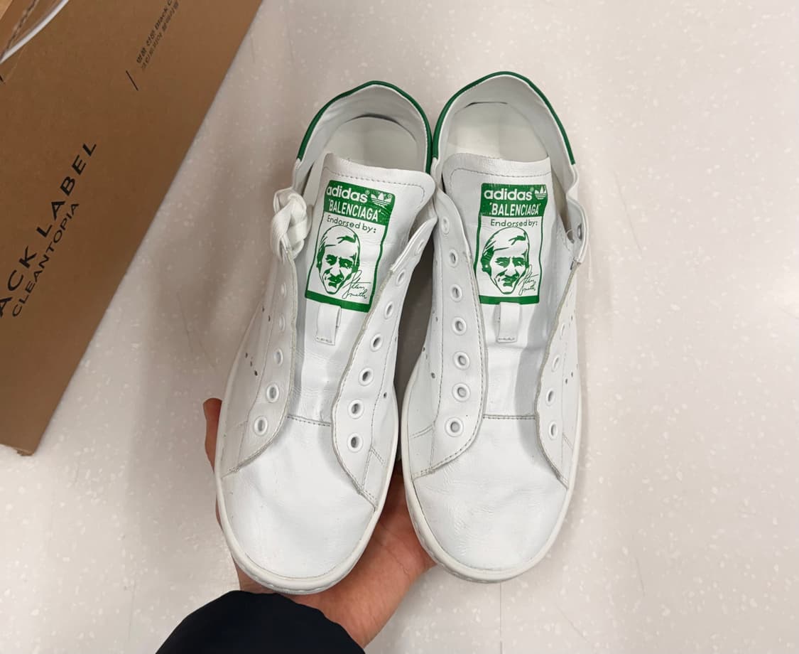 발렌시아가 아디다스 스탠스미스 (42) 상품이미지3