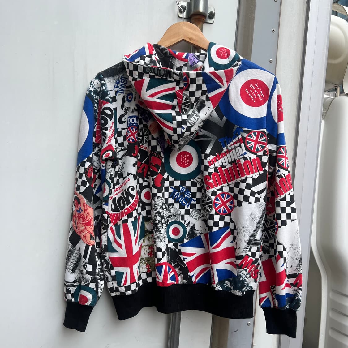 모즈 프린트 후드 집업 상품이미지6