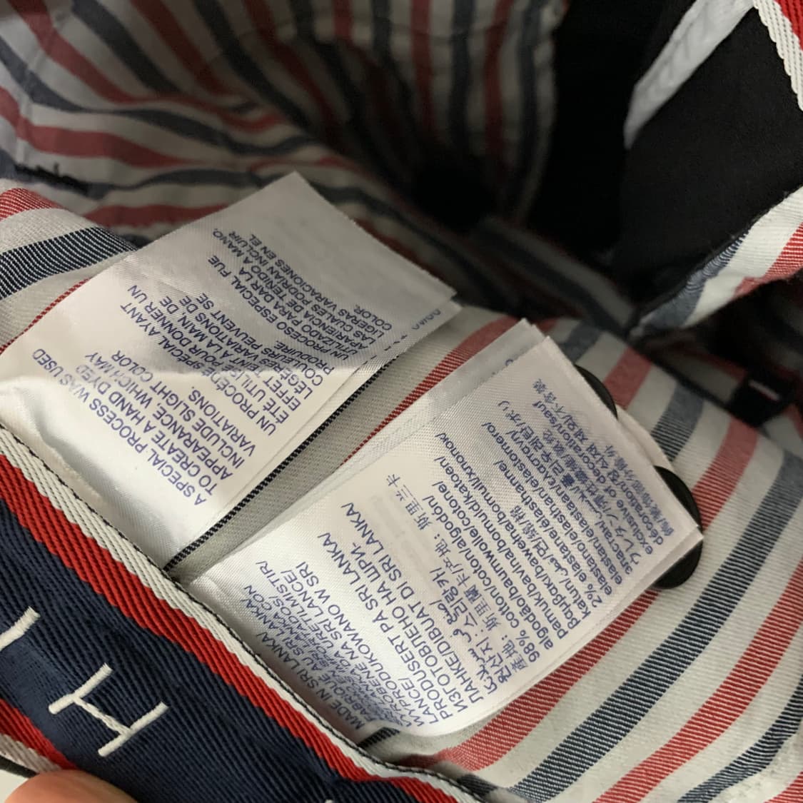 타미힐피거 빈티지 베이직 블랙 코튼 팬츠 면바지 32인치 상품이미지5