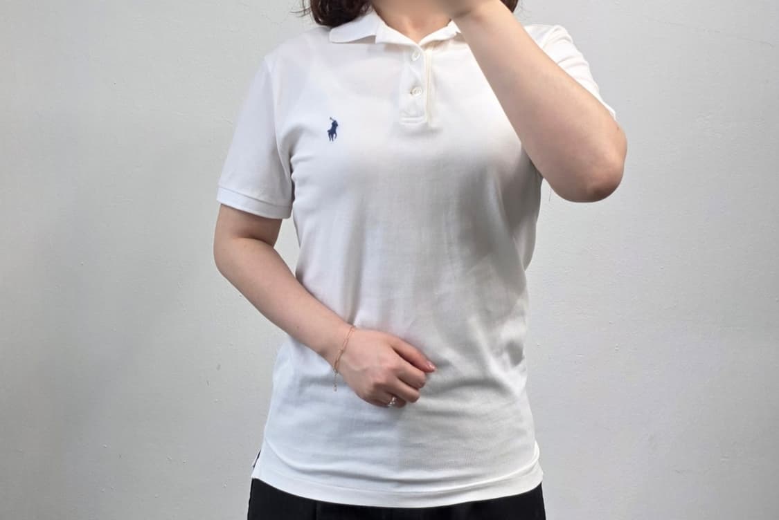 [프립]폴로 랄프로렌 화이트 반팔카라티 상품이미지1