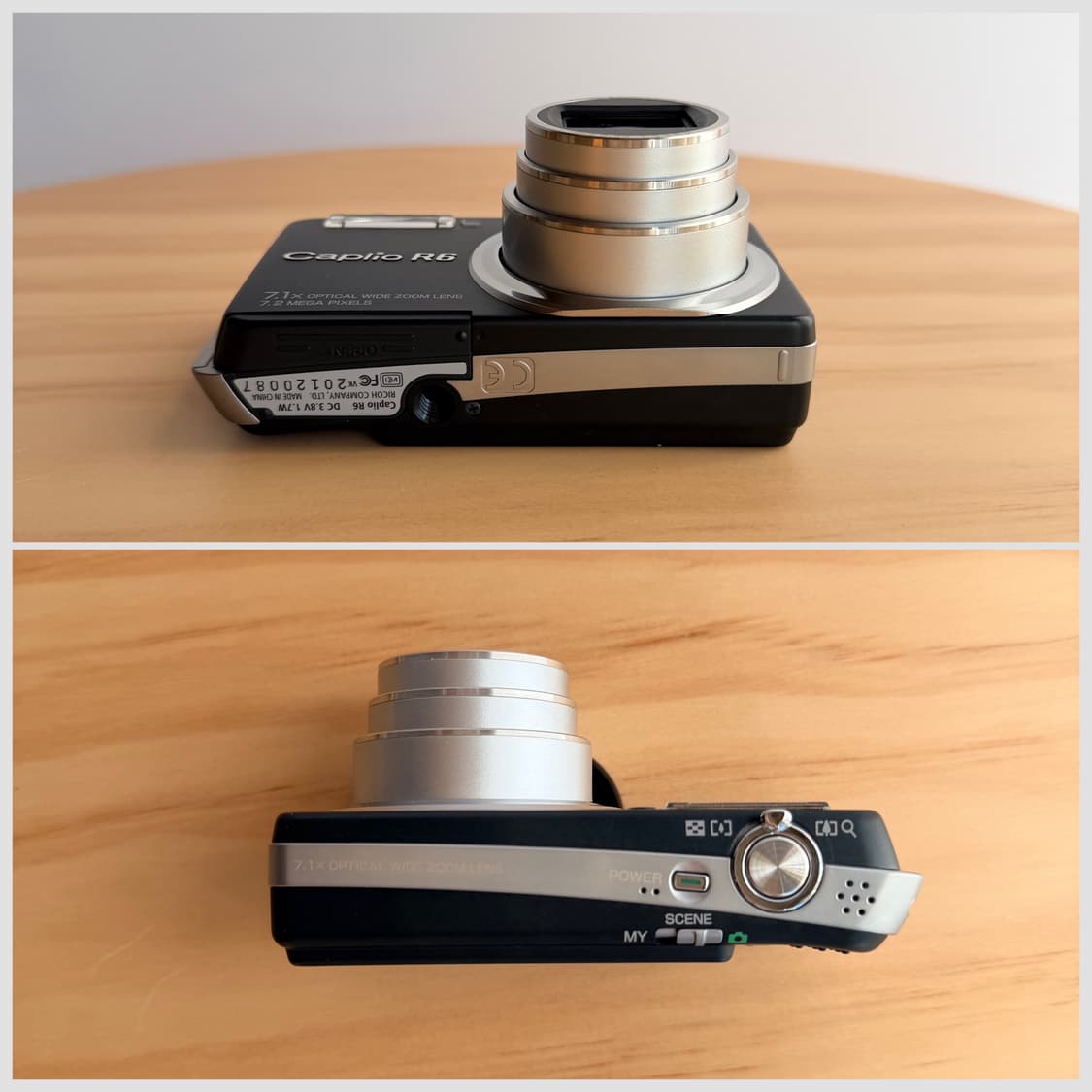 RICOH Caplio 리코 카프리오R6 블랙 빈티지디카 상품이미지6