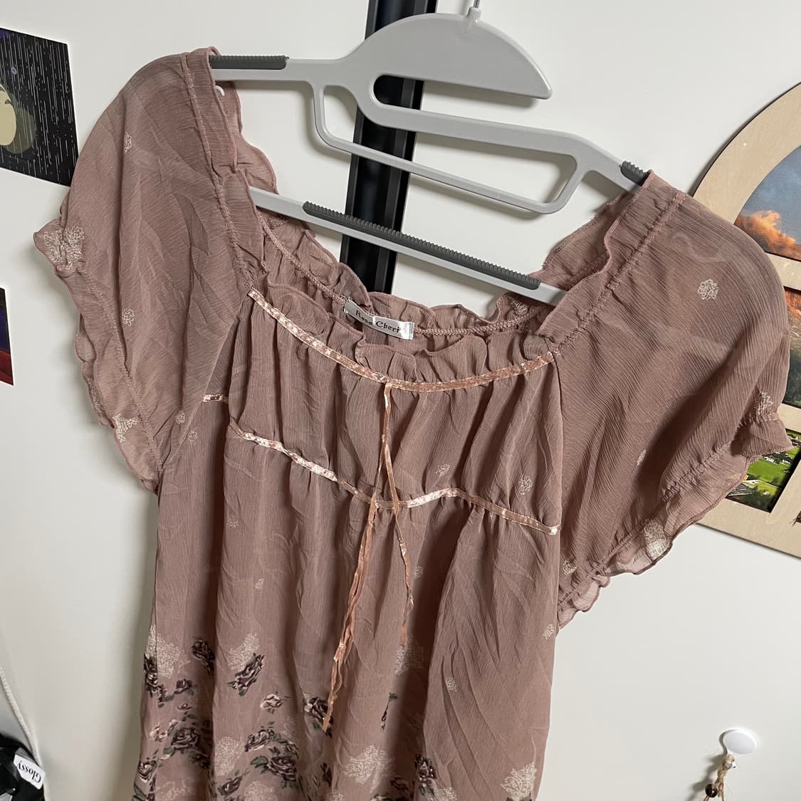 모리걸 쉬폰 블라우스 상품이미지5