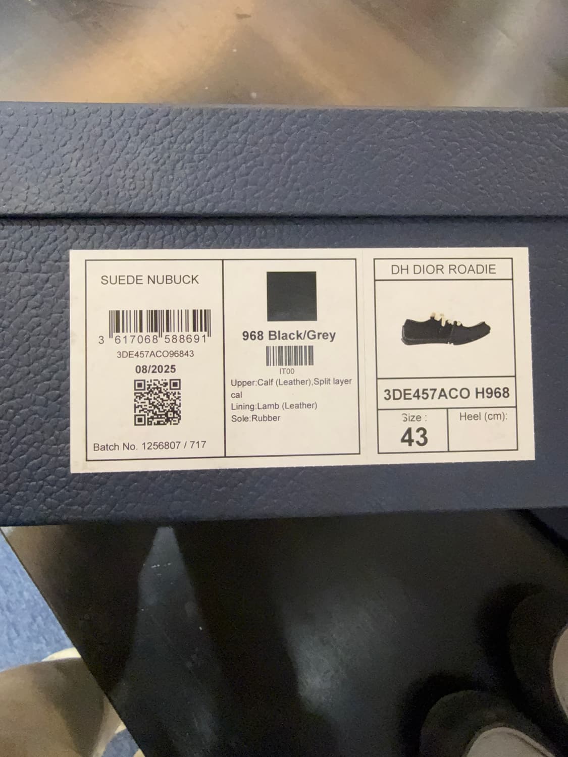 26ss 디올 조나단 앤더슨 로디 슈즈 43사이즈 상품이미지4