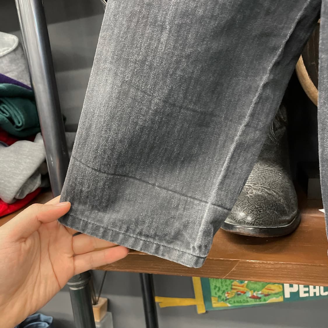 50s-70s 프렌치 워크 자켓 / 빈티지 초어 자켓 워크 웨어 상품이미지5