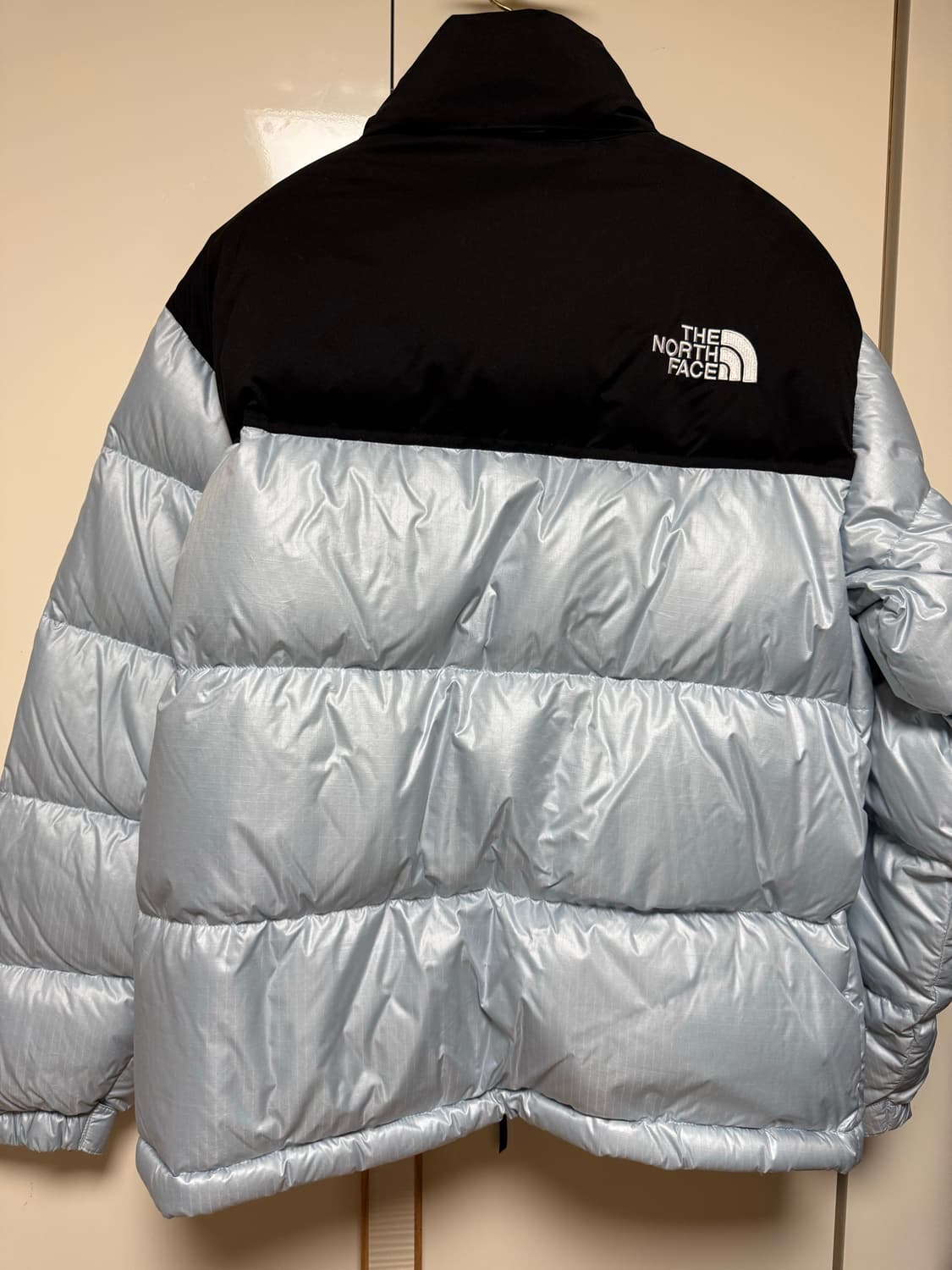 노스페이스 눕시 다운 자켓 스카이블루 L 상품이미지5