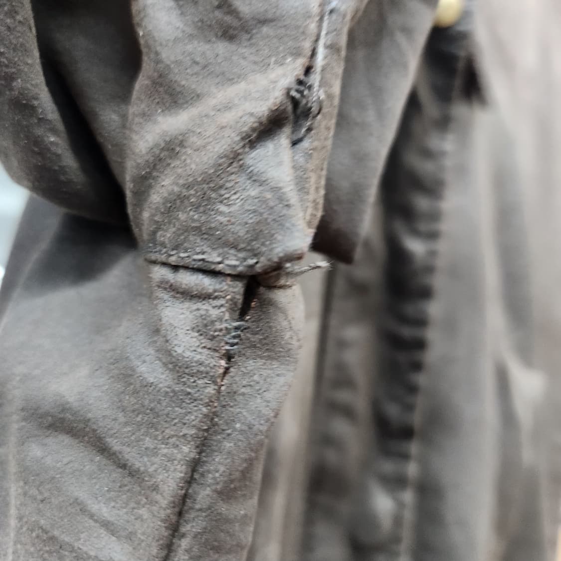 자라 ZARA 카라 카라코듀로이 왁스자켓 L(M) 상품이미지6