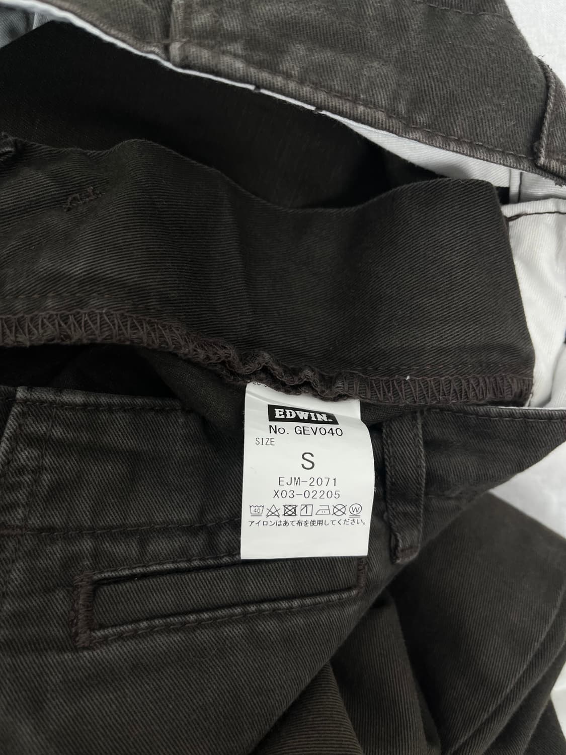 Edwin 치노팬츠 상품이미지7