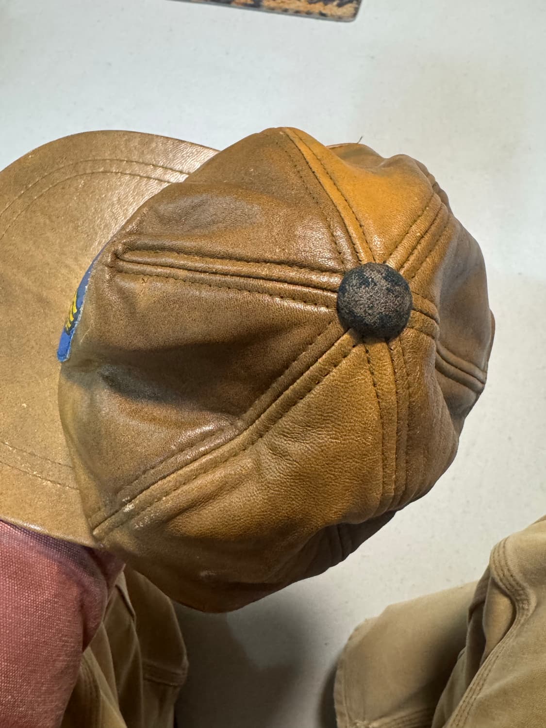 Usaaf 미육군항공대 레더 볼캡 스냅백 미군 미공군 상품이미지2