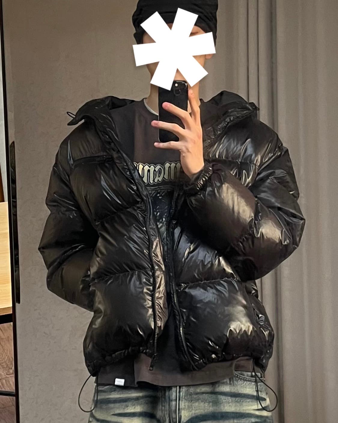 키뮤어 RDS 후디드 다운 점퍼 L 상품이미지5