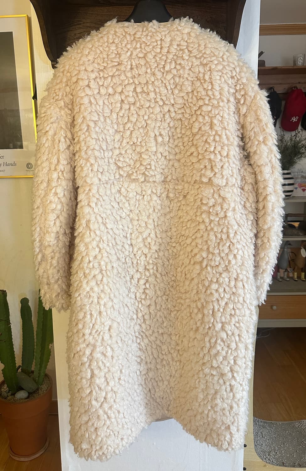 R13 뽀글이 퍼 코트 (L) 상품이미지7