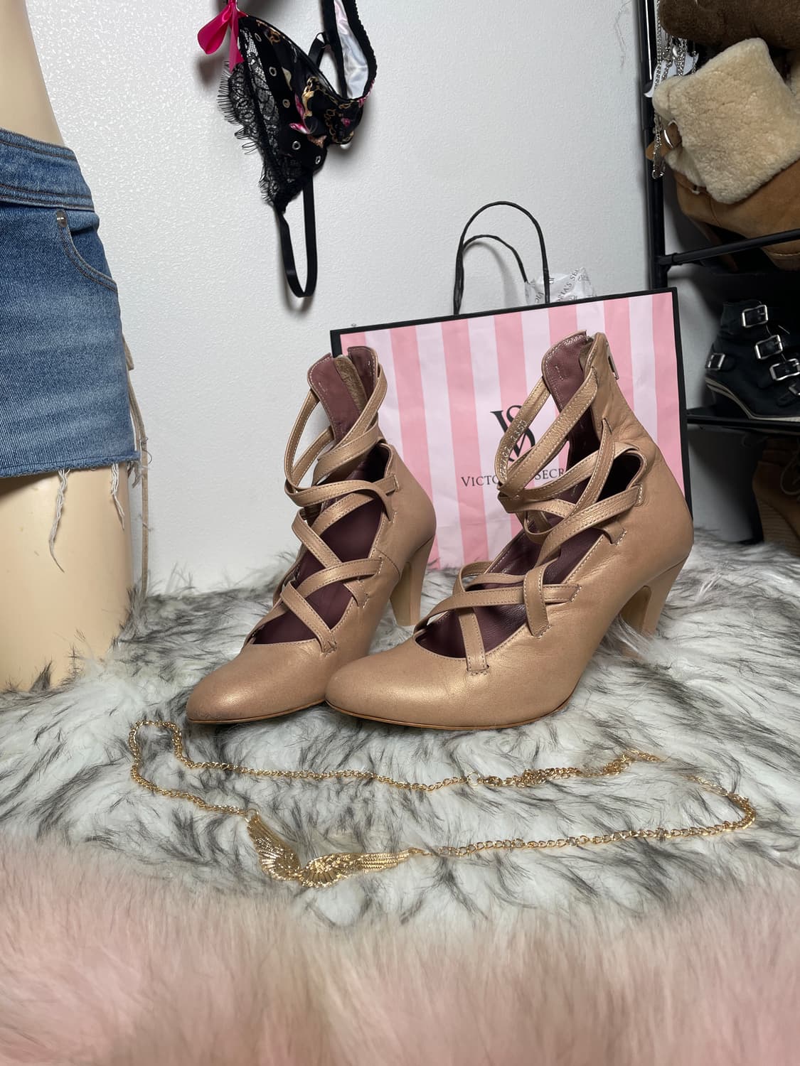 질스튜어트 발레리나 힐 앵클 구두 상품이미지3