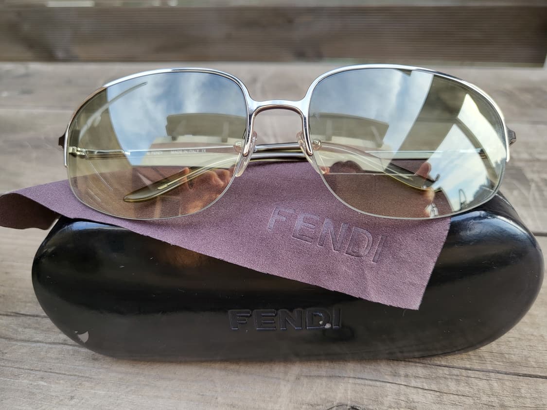 일본구매 정품 펜디 실번 반무테 선글라스 F 상품이미지8