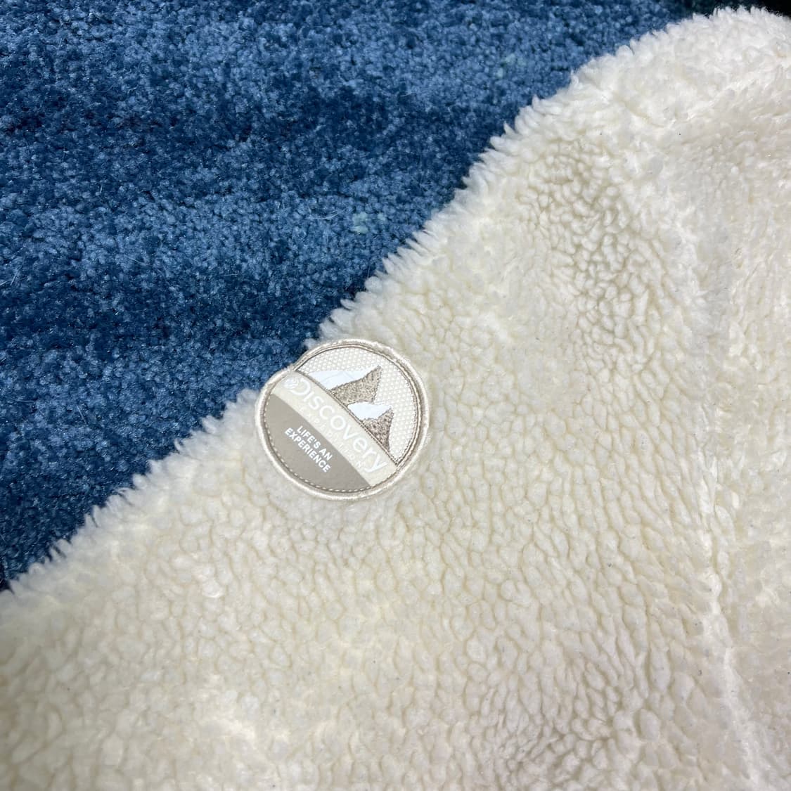 디스커버리 후리스 후드집업 아이보리 상품이미지3