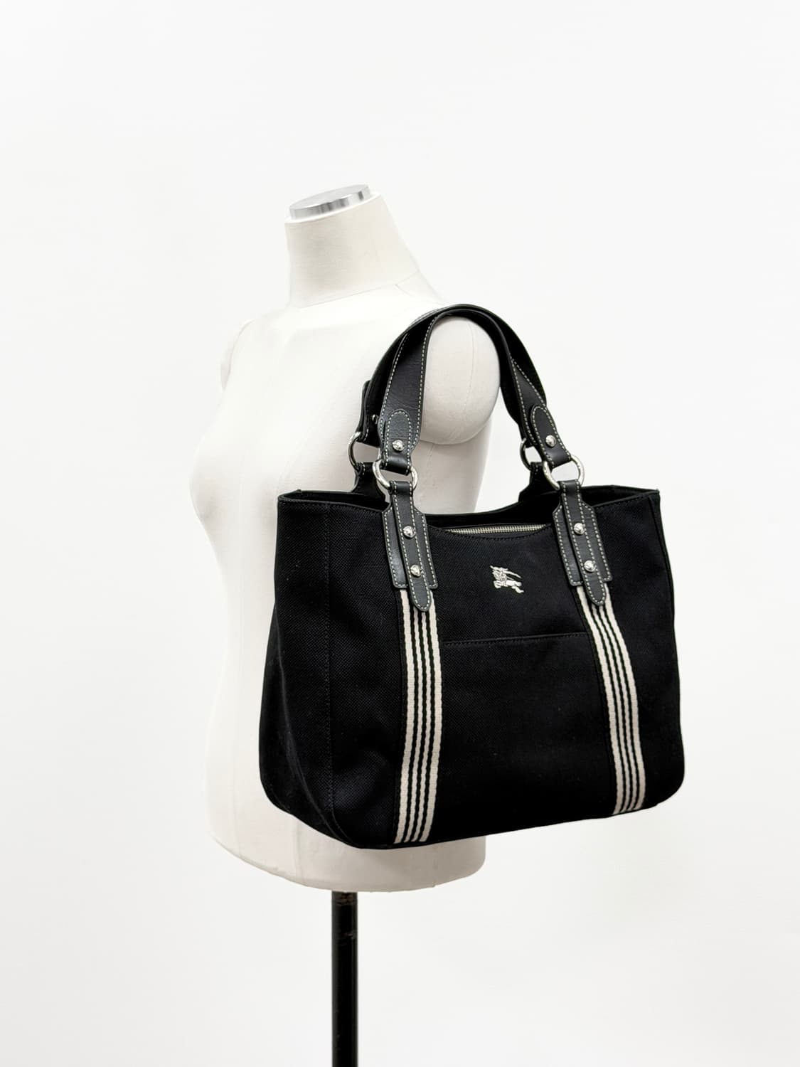 버버리 블루라벨 캔버스 토트백 상품이미지7