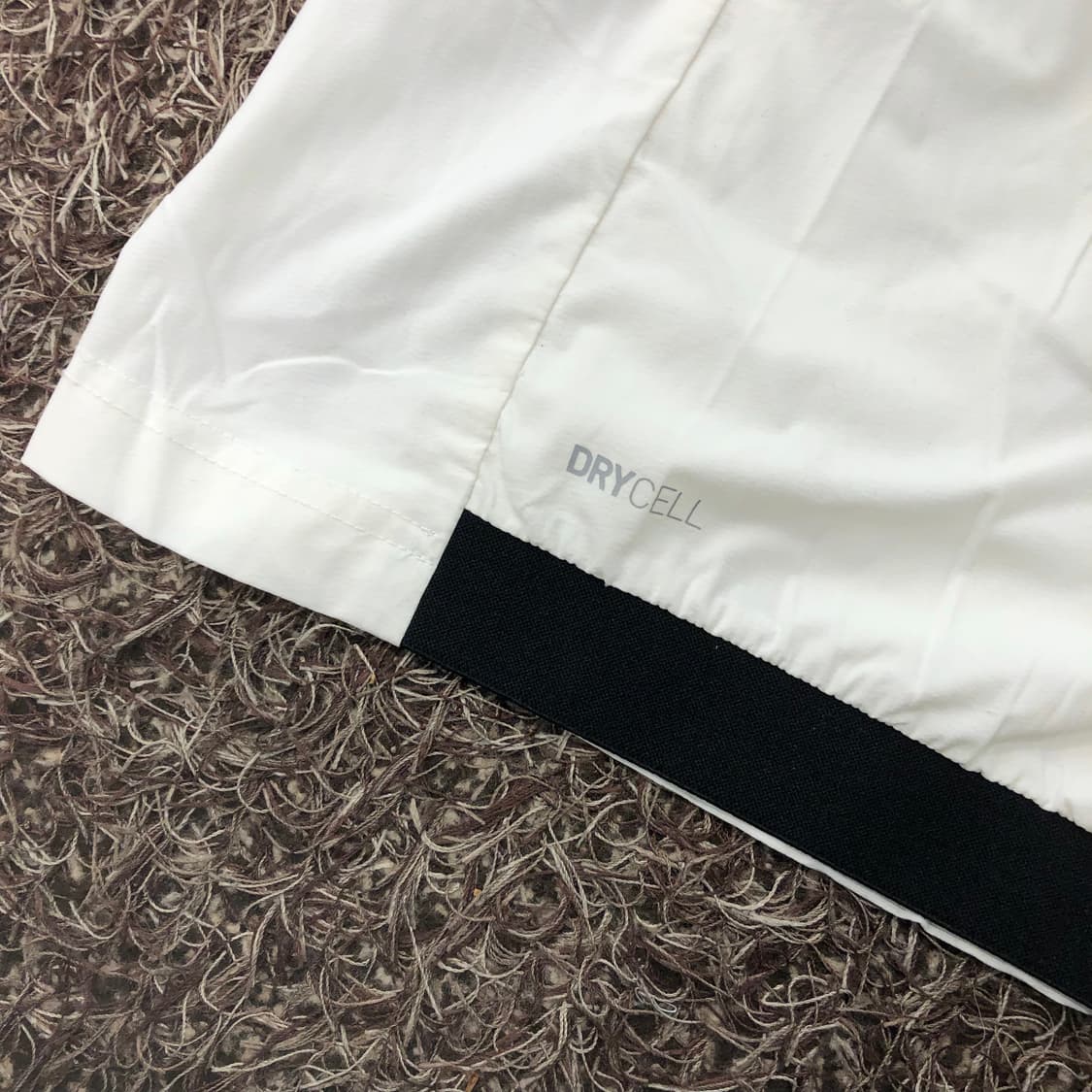 L 푸마 화이트 나일론 후드 바람막이 자켓 상품이미지5