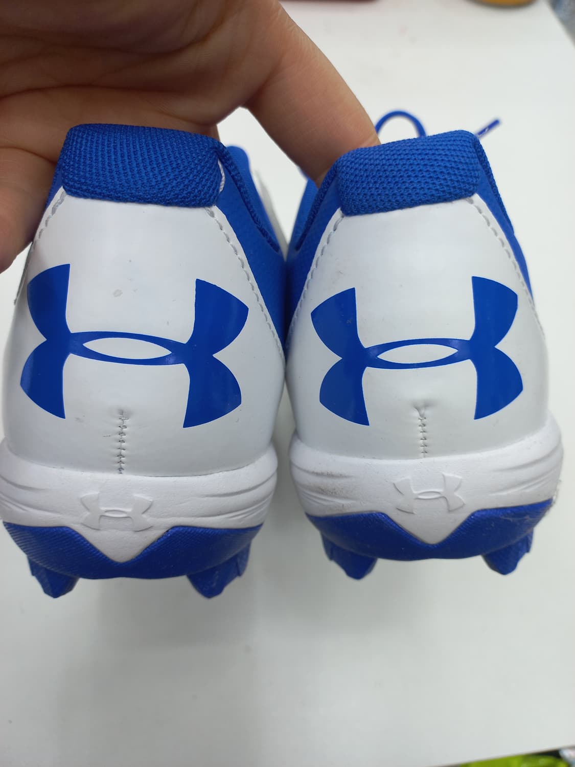 언더아머 야구화 블루/화이트 235 상품이미지5