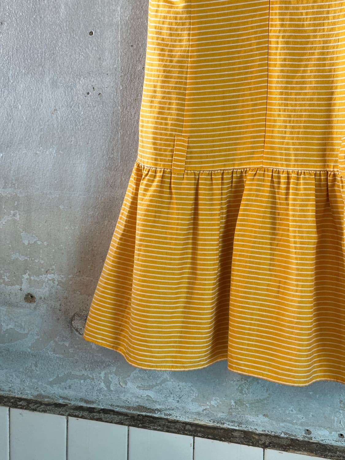 44-55 ) BURBERRY Stripe Midi Dress 상품이미지6