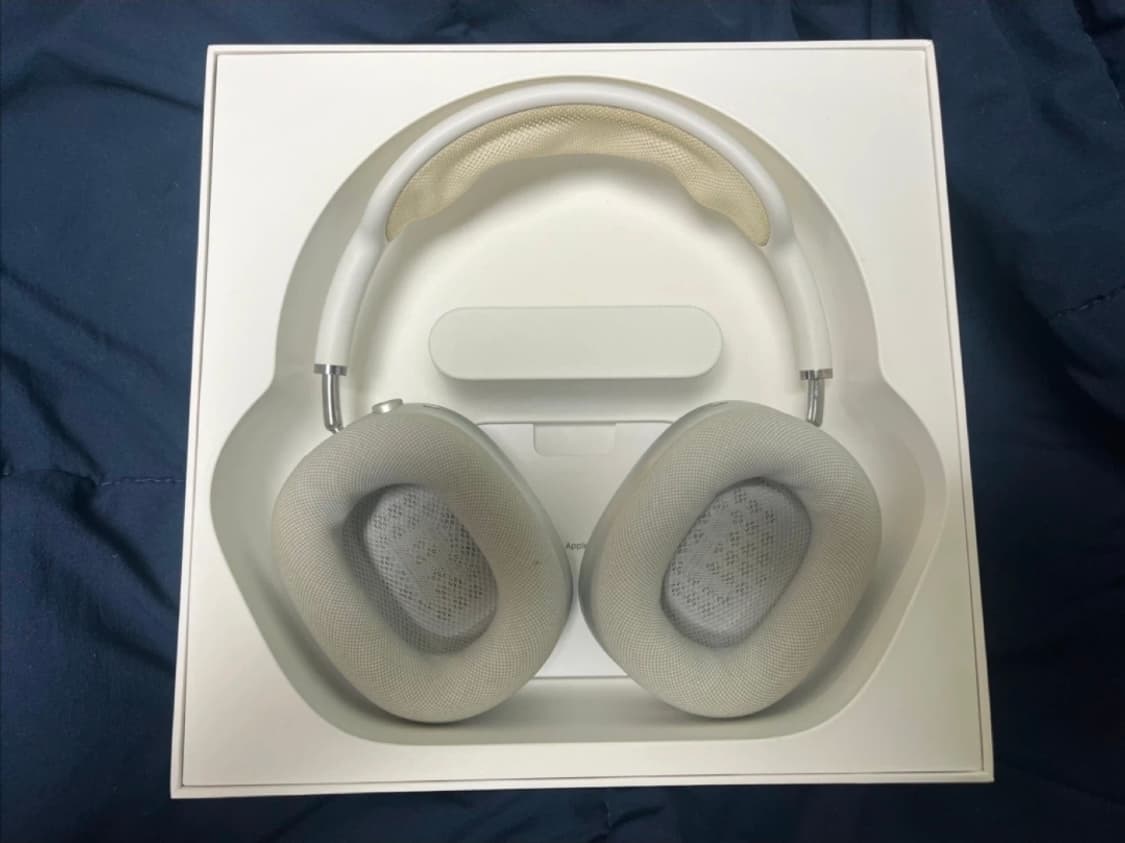 애플 에어팟 맥스(라이트닝) 실버 풀박스 상품이미지3