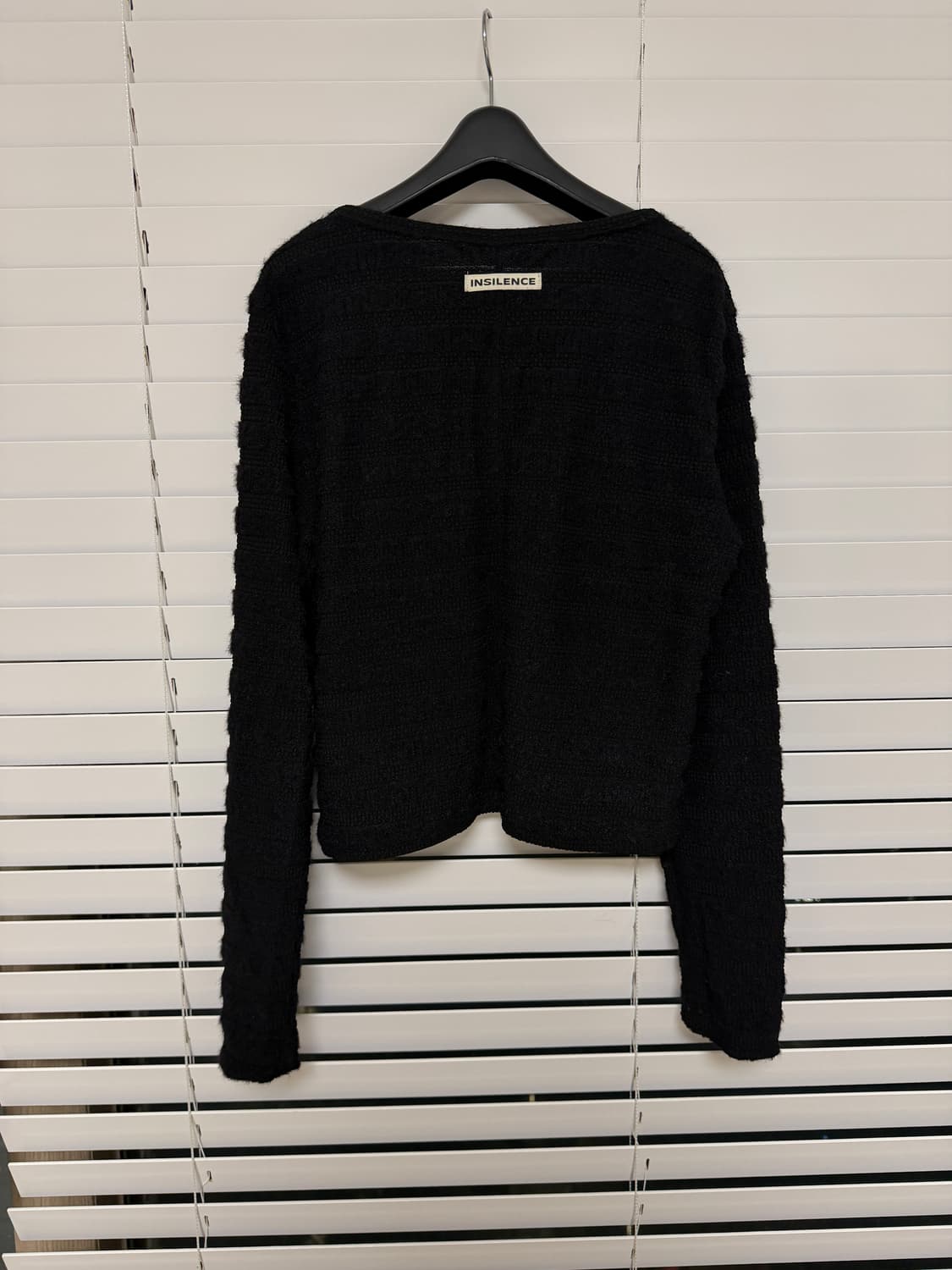 인사일런스 엠보 자카드 가디건 상품이미지7