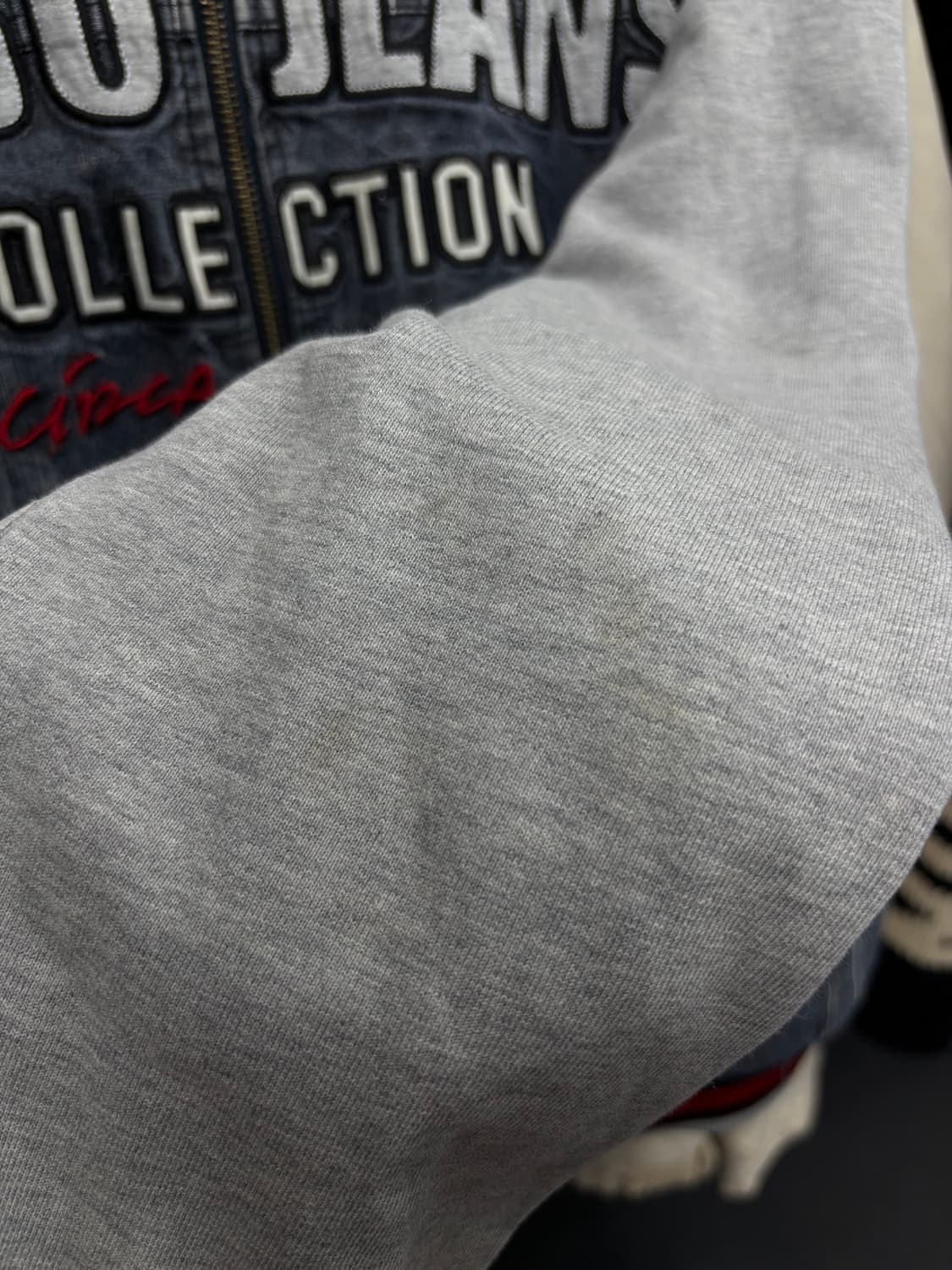 FUBU 푸부 데님 스웻 집업 상품이미지9