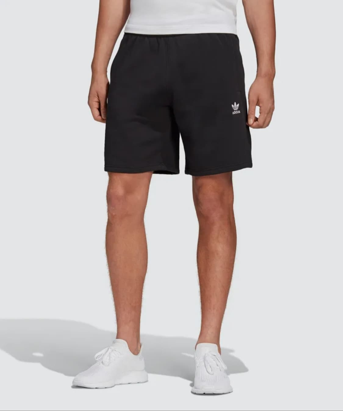 [S] 아디다스 에센셜 숏 팬츠 블랙 판매  상품이미지1