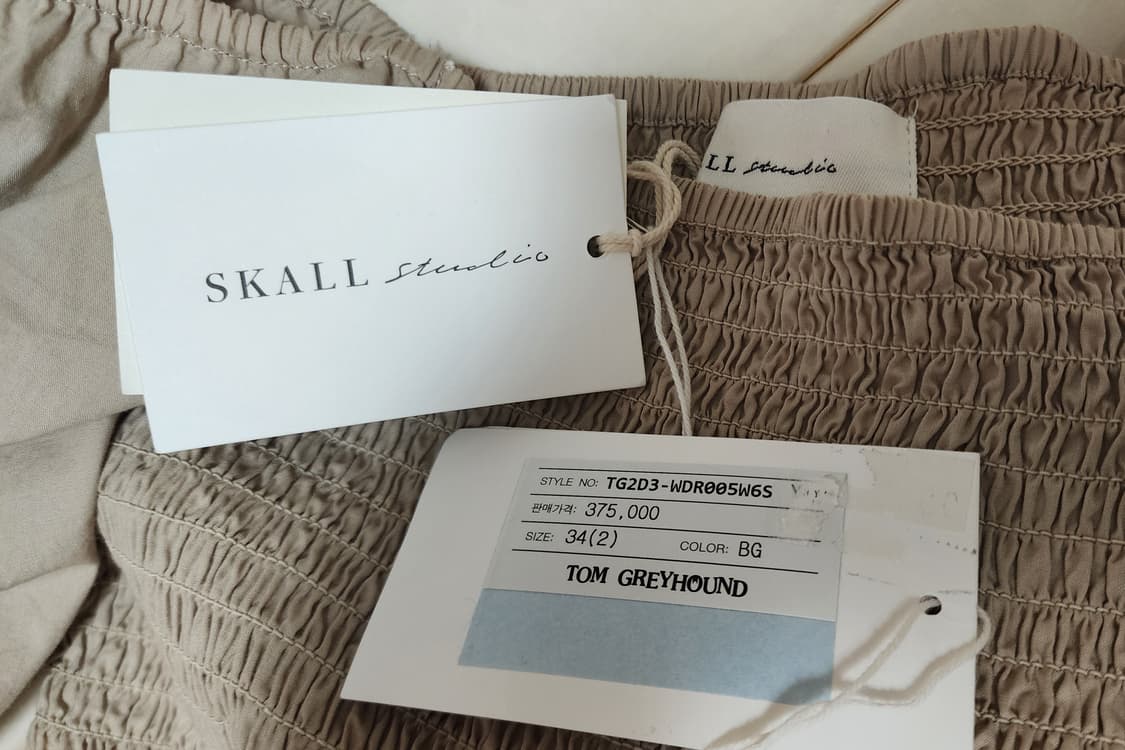 Skall Studio 스칼스튜디오 드레스 원피스 새상품 상품이미지6