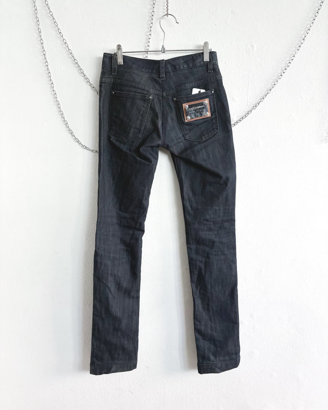 돌체앤가바나 플레이트 슬림 스트레이트 로우라이즈진 상품이미지5