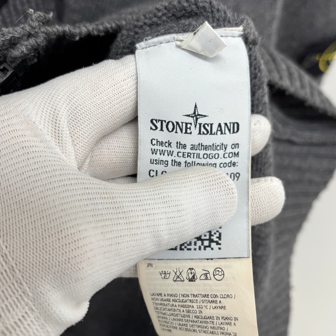 [L]스톤아일랜드 이중 니트집업 상품이미지4