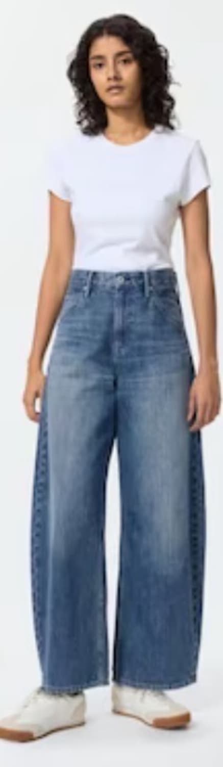 유니클로 배기커브진 (기장75cm) 상품이미지1