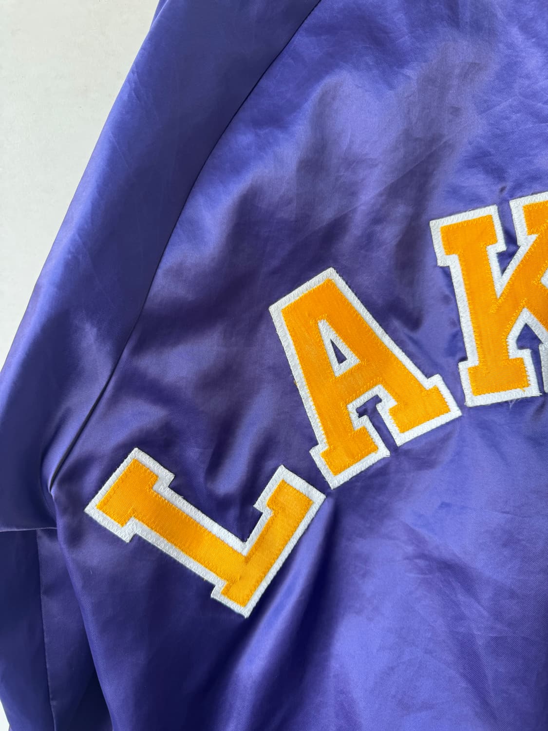 90s Chalk Line Lakers 바시티 자켓 상품이미지9