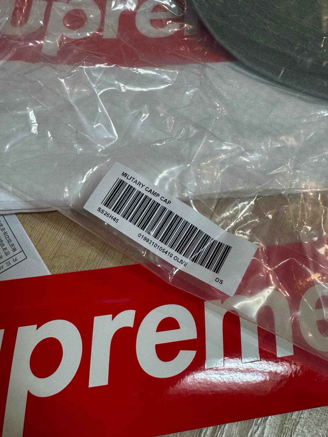 [OS] 슈프림 26fw 밀리터리 캠프캡 올리브 카키 상품이미지4