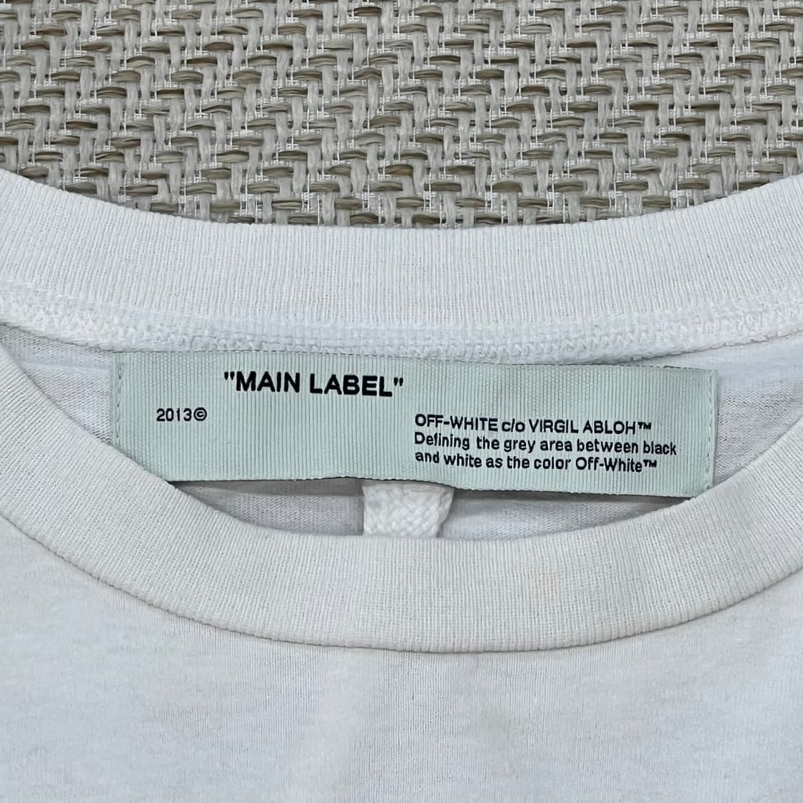 오프화이트 프린팅반팔티 r3370 상품이미지5