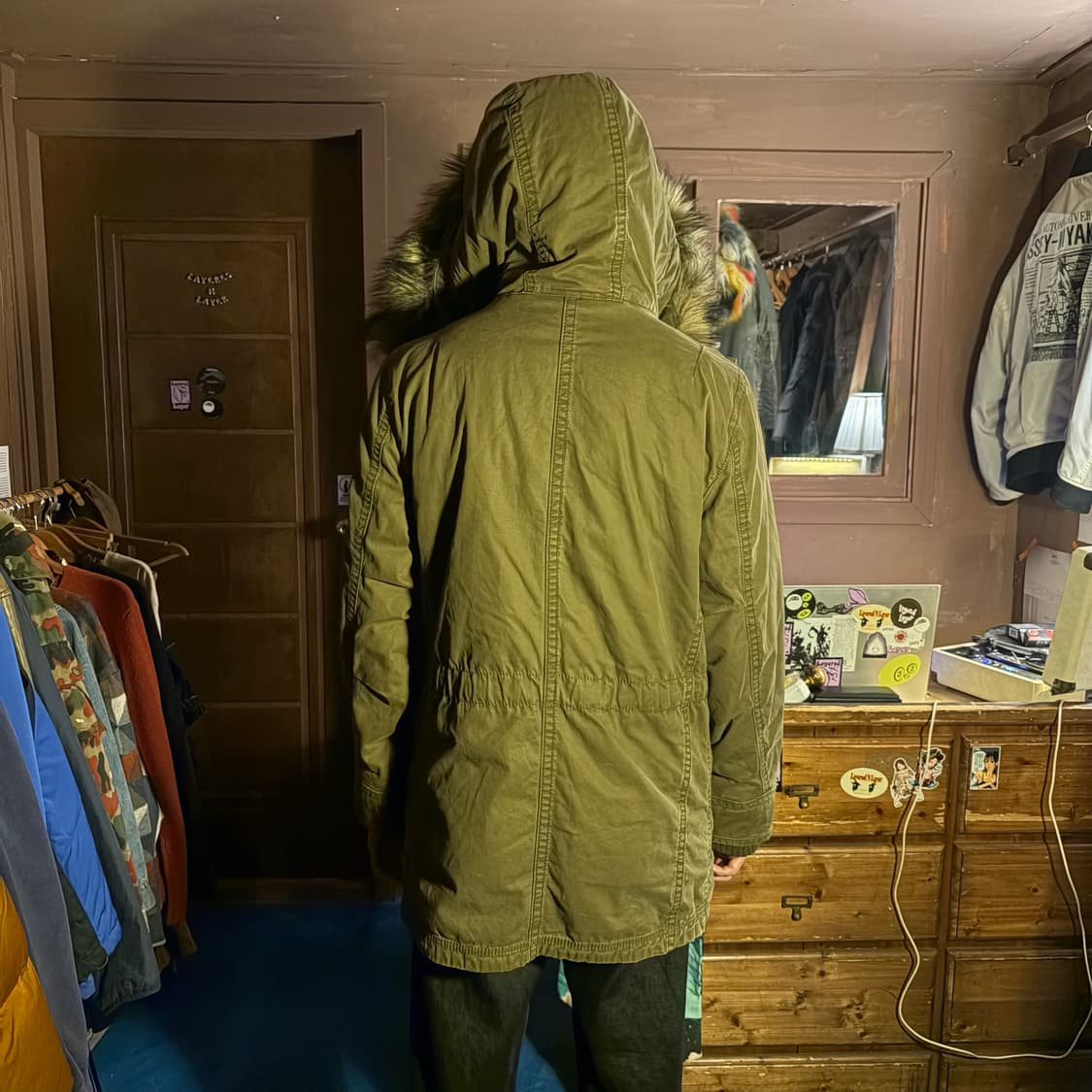 ABERCROMBIE FUR MILITARY  JACKET 상품이미지5