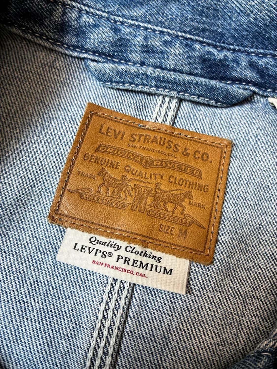 리바이스 00's 초어 워크 데님 트러커 자켓 PN8045 상품이미지7