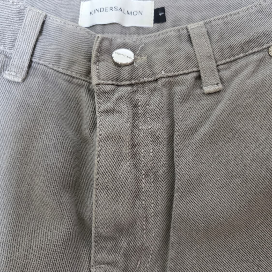 새상품)킨더살몬쉬셀 1사이즈 Schussel Jeans dustygray 상품이미지9