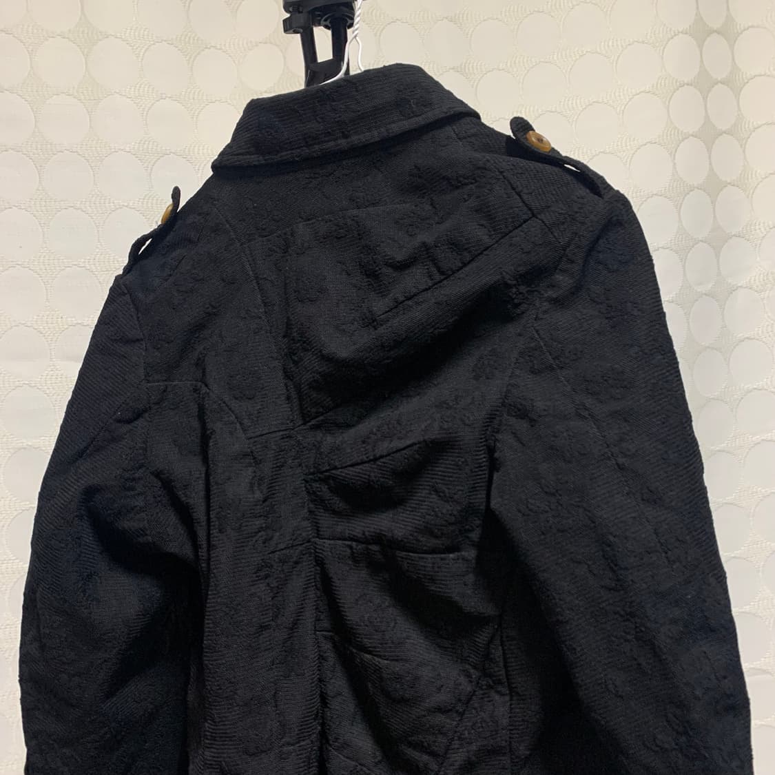 Comme des garçons 이형 레이스 배색 자켓 상품이미지7