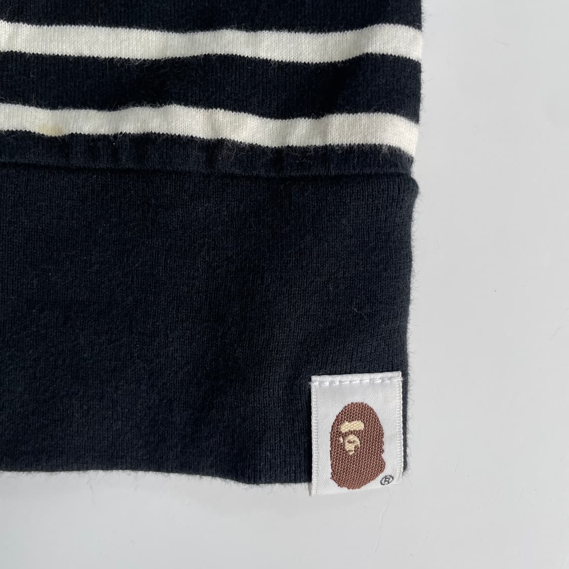 A Bathing Ape  베이프 컬리지 스트라이프 롱 슬리브 상품이미지4