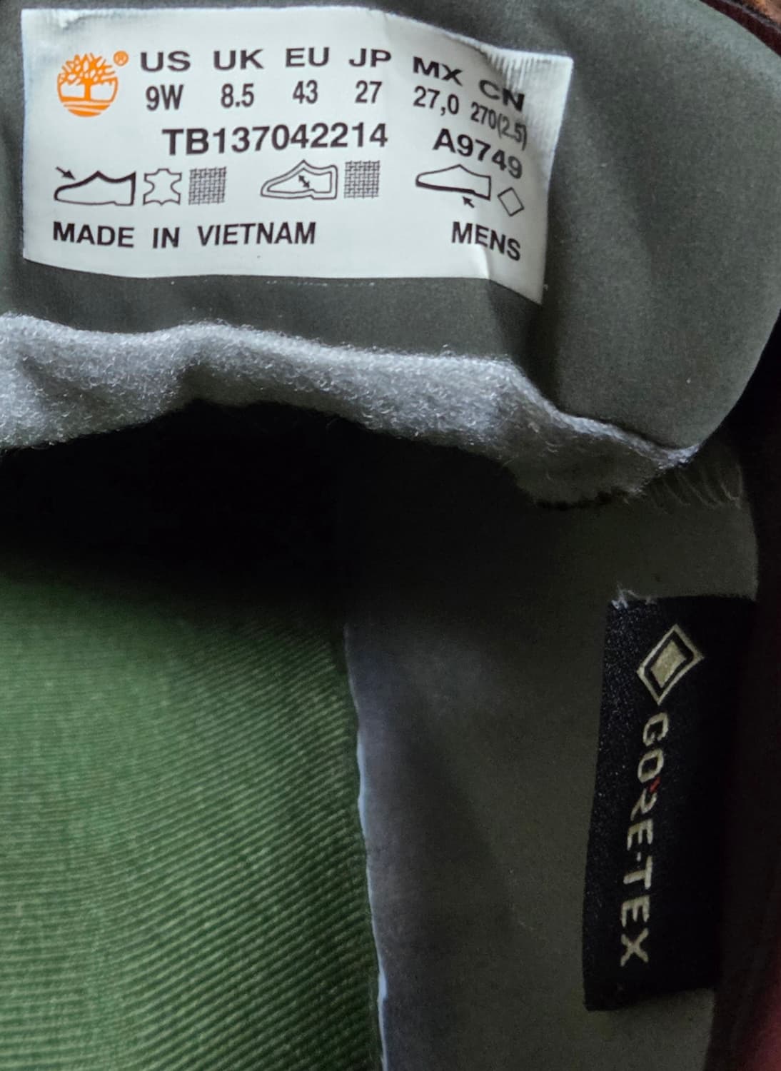 팀버랜드 헤리티지 GTX 목토 브라운 270 상품이미지6