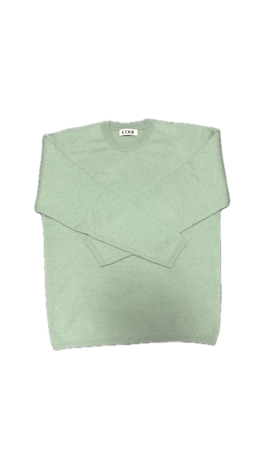 쿠어 탑필 울 라운드 니트 상품이미지2