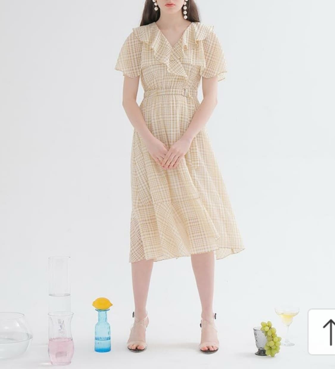 온앤온 케이프 훌원피스 상품이미지2