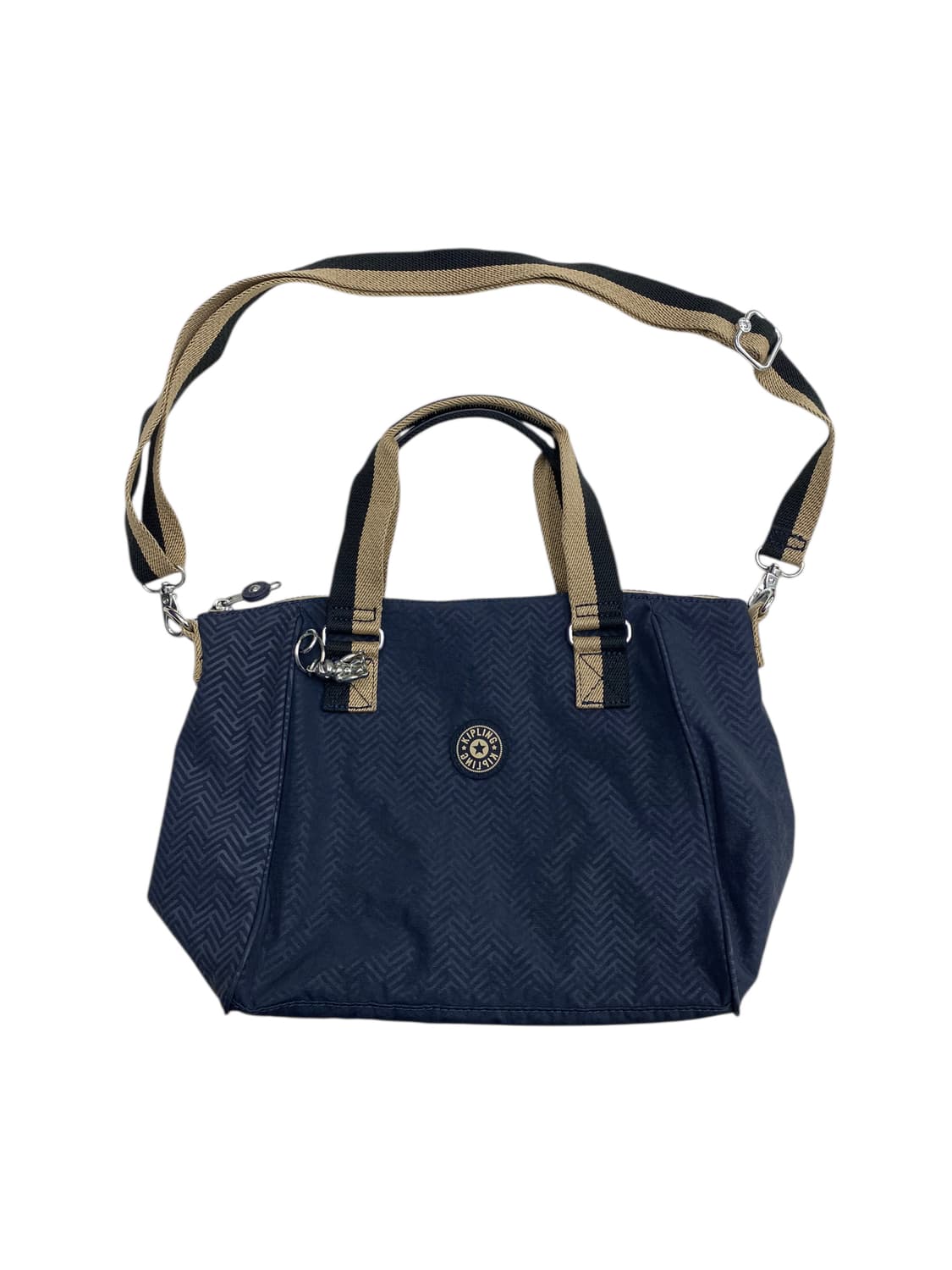 키플링 네이비 헤링본 숄더백 3way 상품이미지1