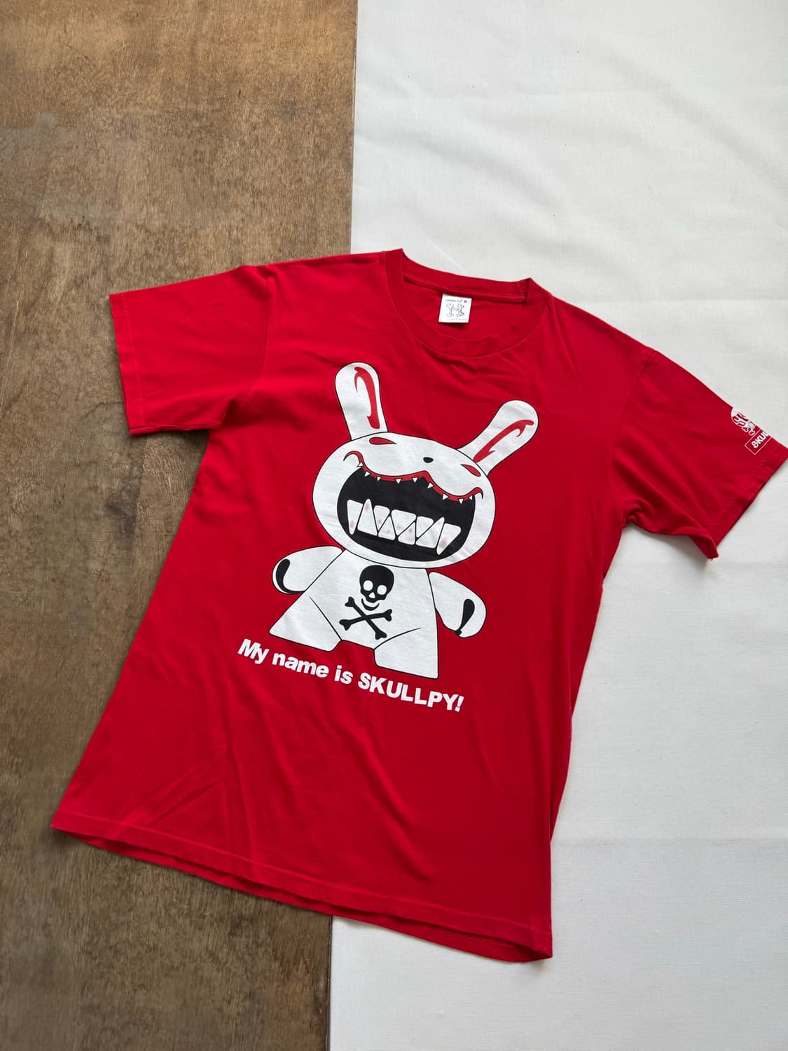 skull ny 스컬 엔와이 토끼 프린팅 반팔 상품이미지3