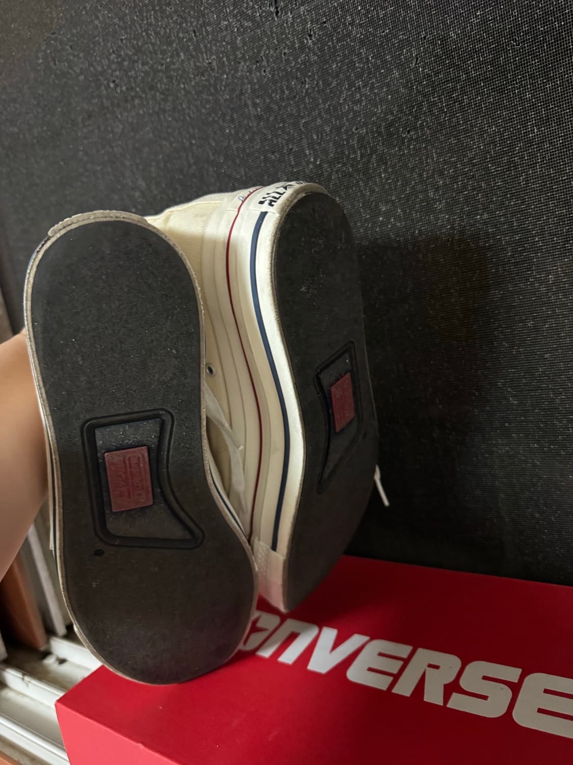 [280] 더블렛 x 컨버스 아이보리 컬러 상품이미지4