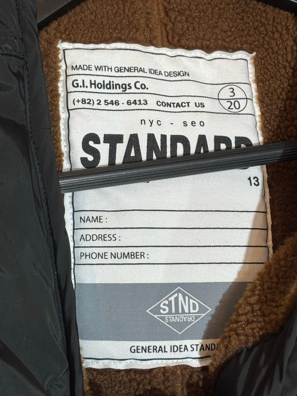 제너럴아이디어 스탠다드 오리털 양면 롱패딩 S 상품이미지6