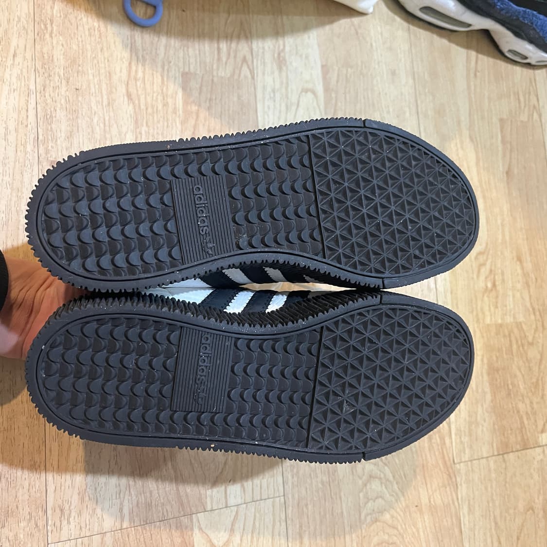 (W235) 아디다스 오리지널 삼바 로즈 화이트 블랙 검 상품이미지4