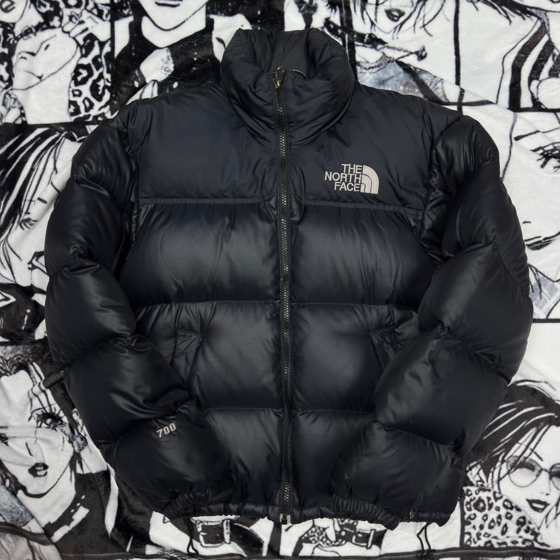 노스페이스 블랙 700 구형 눕시다운패딩 상품이미지1
