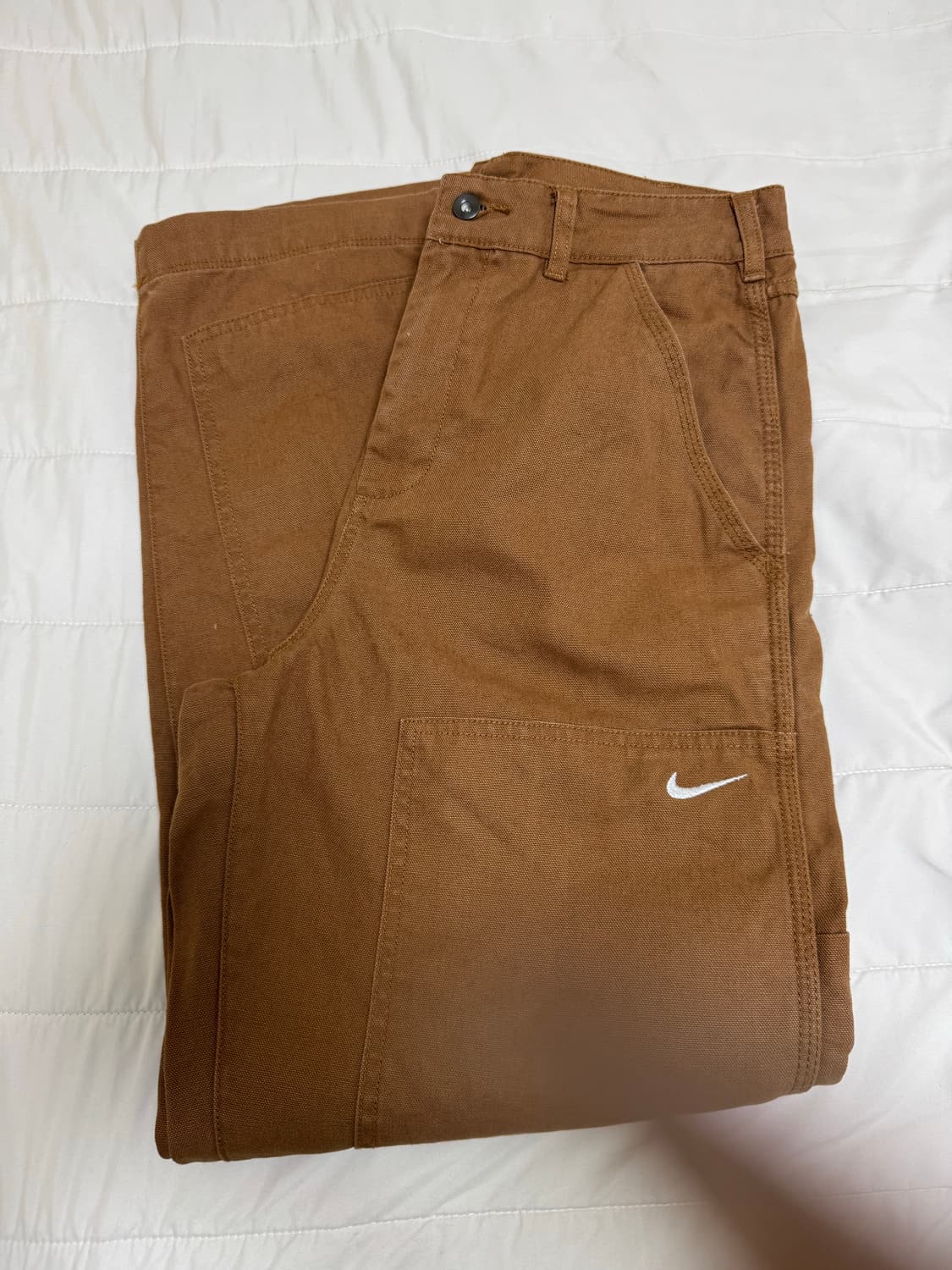 나이키 된장 브라운 포켓 코튼 팬츠 30 상품이미지3