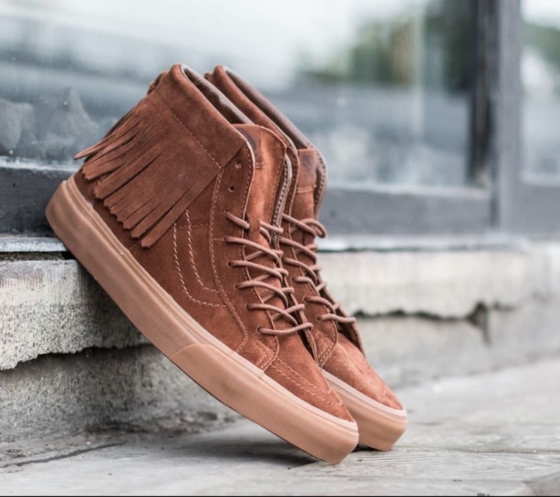 Vans Sk8 Hi Suede Moc(반스 스케이트하이 프린지) 상품이미지7