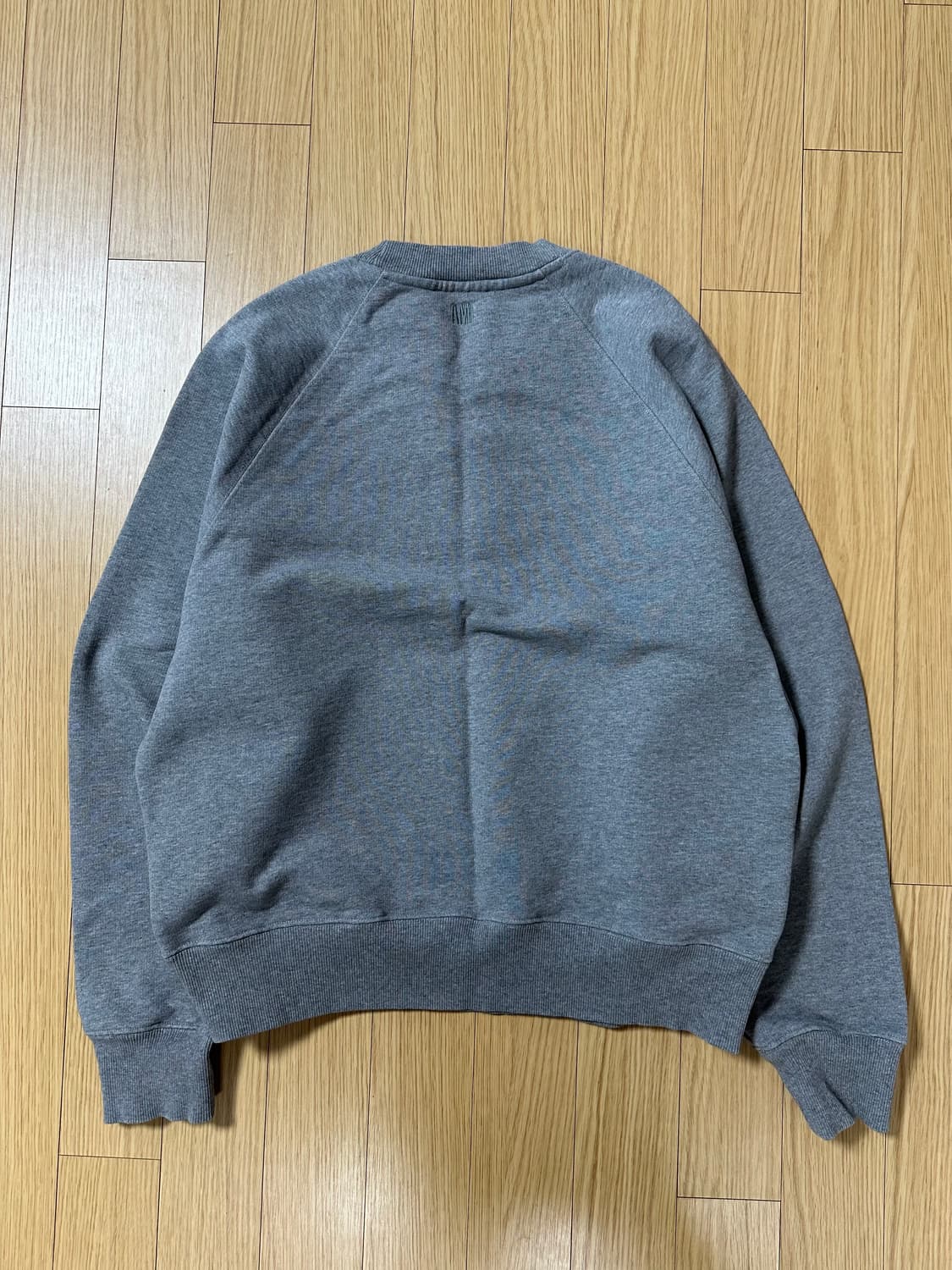 아미 파리 프랑스 스웨트셔츠 헤더 그레이 상품이미지4